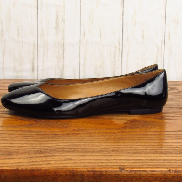 nine west patent leather flats